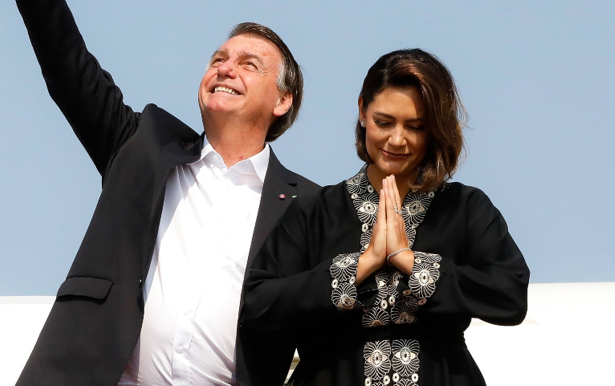 Michelle e Jair Bolsonaro