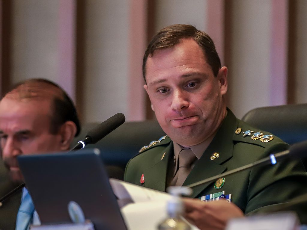 Mauro Cid negou pressão da PF no acordo de delação (Antônio Cruz/Agência Brasil) Mauro Cid