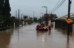Chuvas em Santa Catarina deixam 26 desabrigados e afetam mais de 400 casas