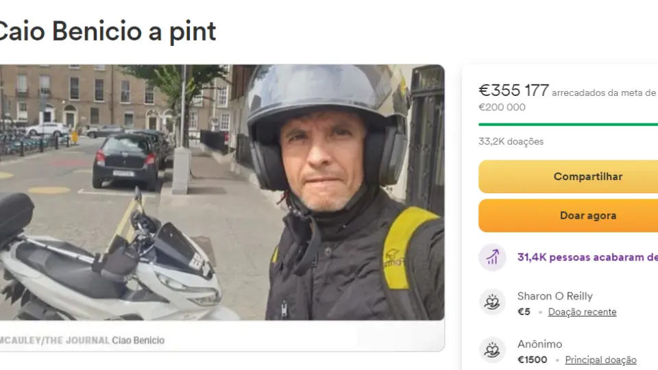 Vaquinha para brasileiro que evitou ataque à escola em Dublin ultrapassa R$ 1,89 milhão