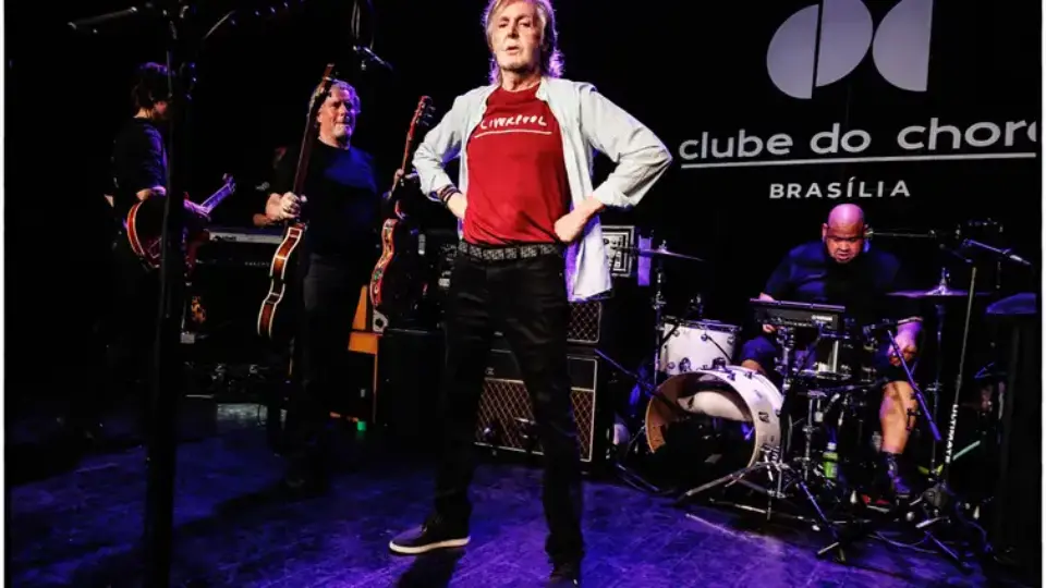 Paul McCartney transforma Clube do Choro, em Brasília, no Cavern Club