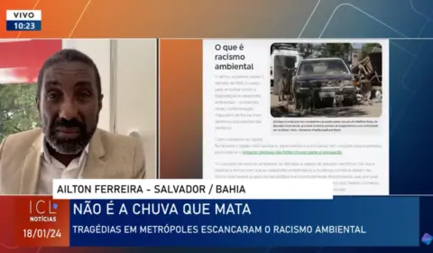 Sociólogo explica como as tragédias climáticas afetam mais os negros e pobres