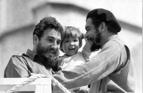 Aleida Guevara, Che Guevara e Fidel Castro.