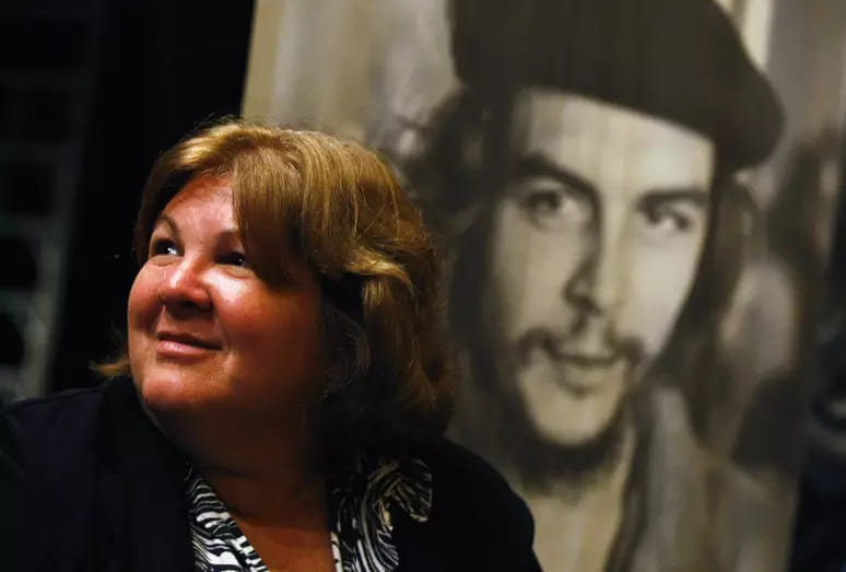 ALEIDA GUEVARA Aleida Guevara, filha de Che Guevara. Reprodução: Bernardo Montoya / Reuters