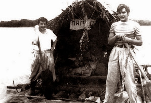 diarios de motocicleta Ernesto Guevara (à direita) com Alberto Granado (esquerda) em junho de 1952.