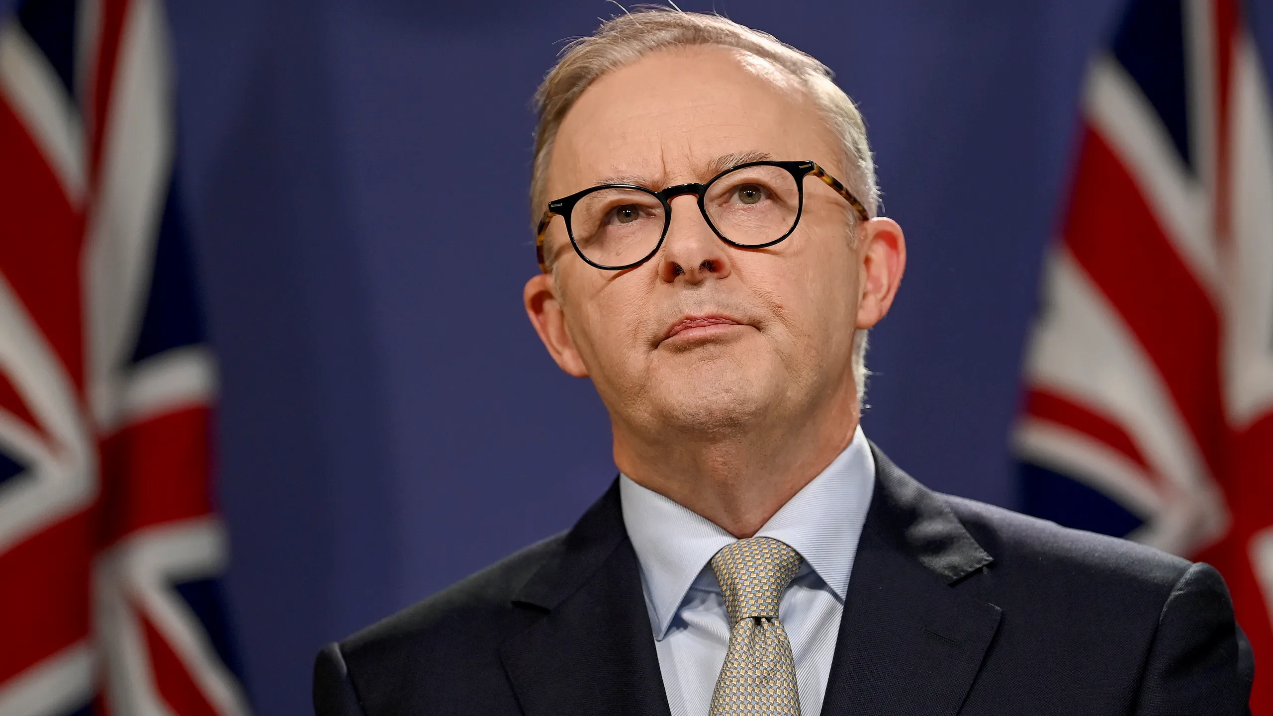 musk Primiro-ministro Anthony Albanese chamou Musk de "arrogante"
