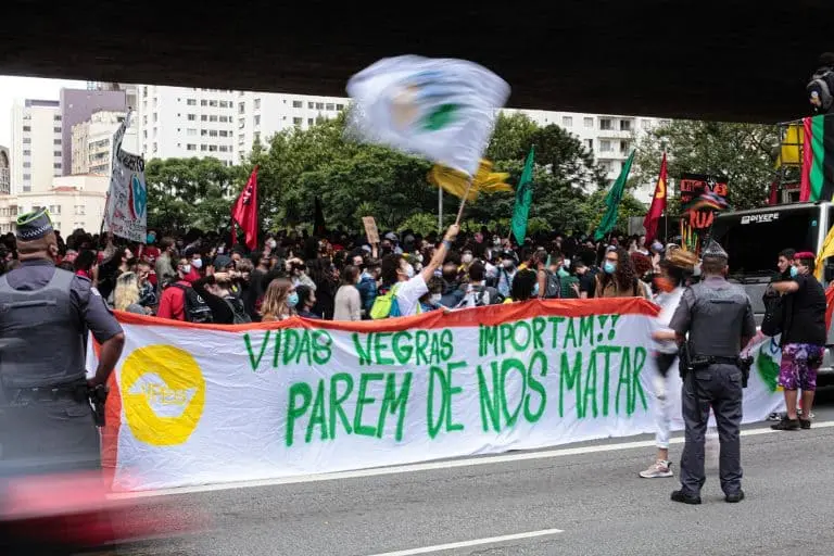Manifestação João Alberto em São Paulo