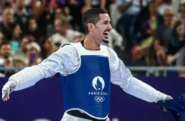 Edival Pontes, o Netinho, conquista a medalha de bronze no taekwondo