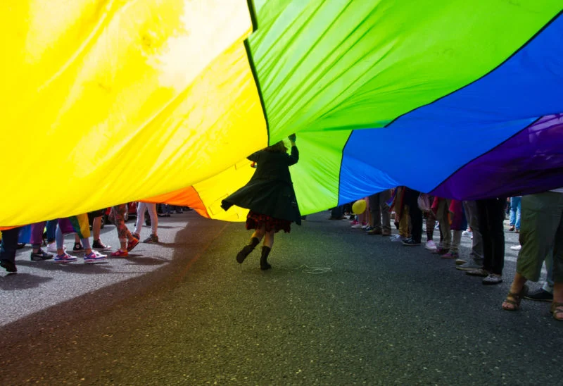 movimento LGBTQIA+ O movimento LGBTQIA+ não planeja instaurar uma ditadura homossexual no país, apenas querem que as pessoas não-heterossexuais sejam respeitadas da mesma maneira, em todas as esferas possíveis. Crédito: Sebastian Dooris/ Creative Commons