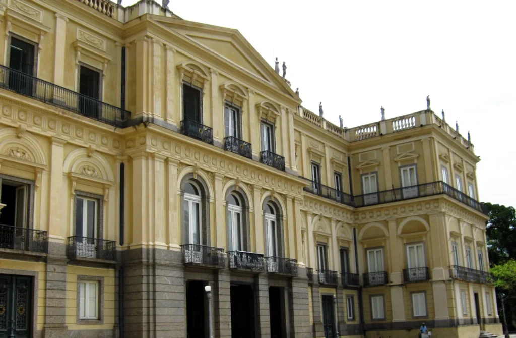 Museu Nacional no Rio de Janeiro