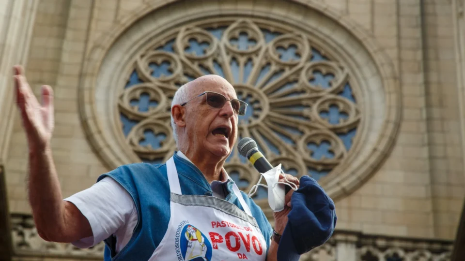 Padre Júlio Lancellotti sugere que ‘publicações provocadoras’ estão por trás de veto