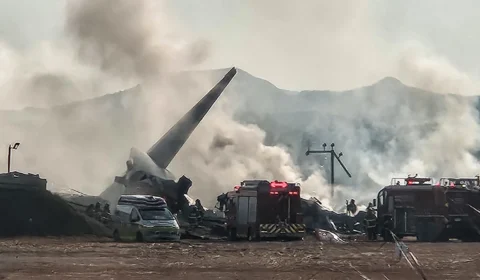 Acidente de avião na Coreia do Sul causa 179 mortes, segundo o governo