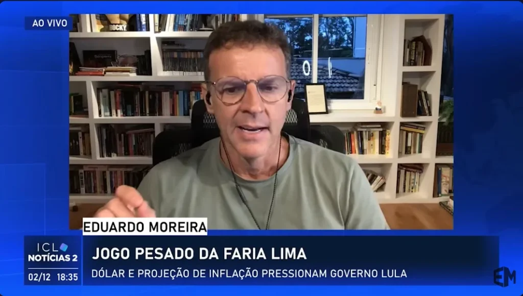 Eduardo Moreira governo vive seu momento mais delicado