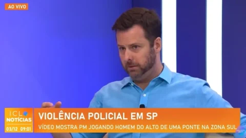 Calejon: ‘Cena de PM arremessando homem de ponte em São Paulo seria considerada crime de guerra’
