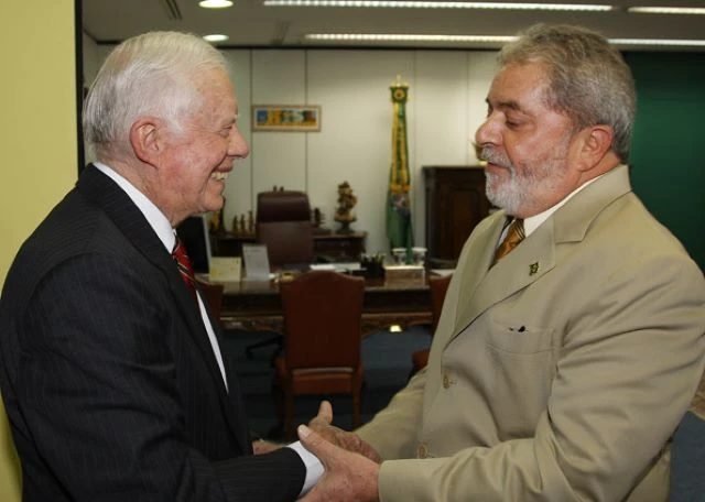 Jimmy Carter e Lula