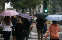 Sul segue com temporais enquanto baixa umidade marca o restante do Brasil