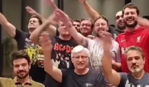 Vídeo mostra grupo de homens fazendo a saudação nazista em Catanduva (SP)