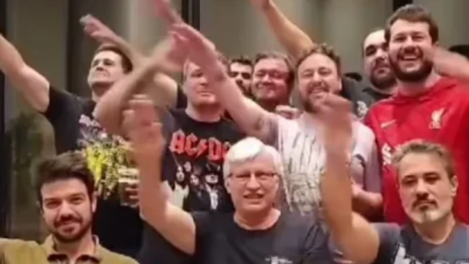 Vídeo mostra grupo de homens fazendo a saudação nazista em Catanduva (SP)