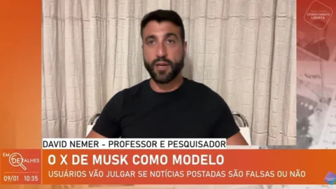 David Nemer: ‘Com as mudanças na Meta, a verdade pode ser ditada pela voz de uma maioria ou por robôs’