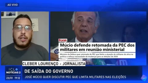 Cleber Lourenço: ‘Governo quer limitar poder de militares em PEC, porém apresenta texto mais brando’