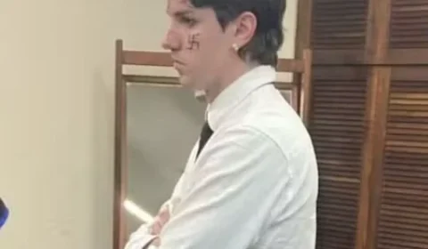UFRGS proíbe aluno com suástica pintada no rosto de participar de formatura