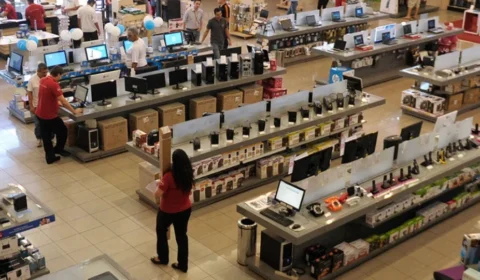 Vendas do varejo crescem 0,5% em outubro