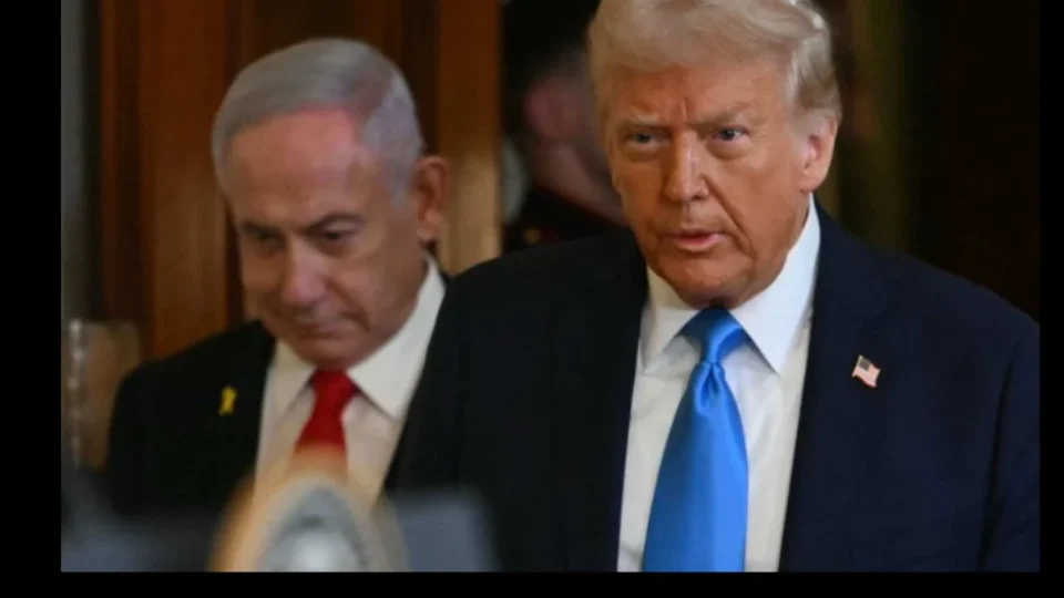 Em reunião com Netanyahu, Trump diz que quer palestinos fora de Gaza