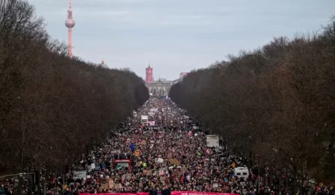 Alemanha e Argentina fizeram manifestações contra o fascismo no fim de semana