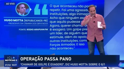 Rodrigo Vianna: ‘A quem serve Hugo Motta ao diminuir a importância do golpe de 8 de janeiro?’