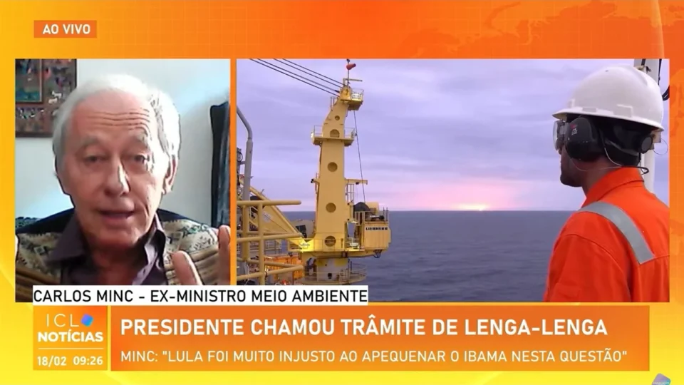 Minc sobre exploração de petróleo na Foz do Amazonas: ‘Área muito sensível’
