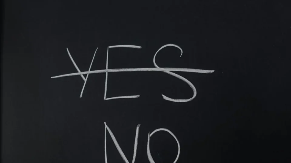 Eu quero poder dizer sem culpa, “hoje não”
