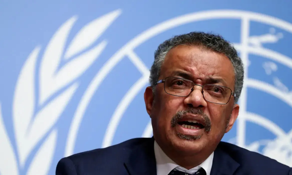 Diretor-geral da Organização Mundial da Saúde (OMS), Tedros Adhanom. Foto: Denis Balibouse 