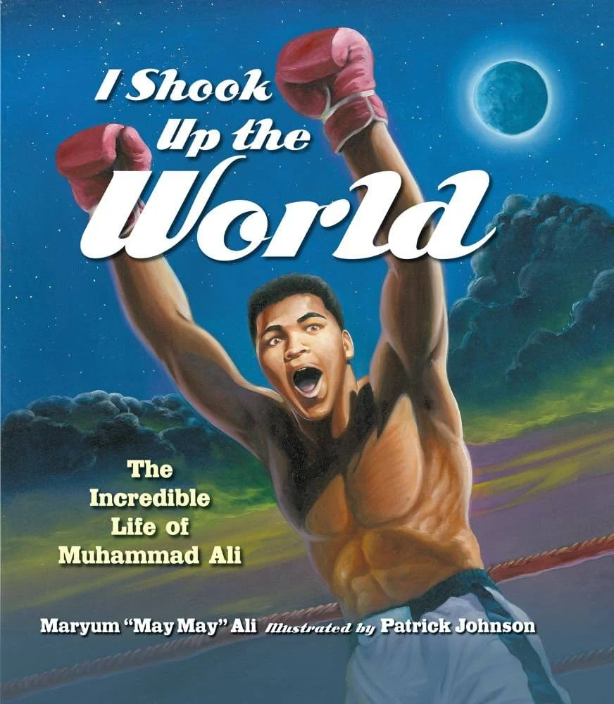 Capa do livro “I Shook Up the World: The Incredible Life of Muhammad Ali” lançado por Maryum Ali. Foto: Amazon