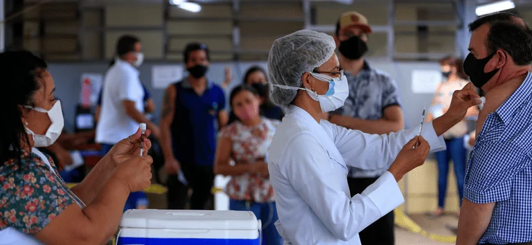 Foto registrada em novembro de 2020 durante a pandemia de Covid-19. Foto: Myke Sena/MS