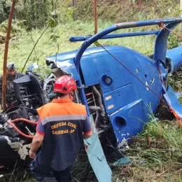 Brasil registra recorde de mortes em acidentes de helicóptero
