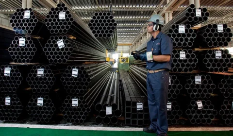 Ipea: Setor do aço brasileiro pode perder US$ 1,5 bi em exportações com tarifas