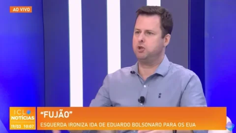 Calejon: Eduardo Bolsonaro foge e posa de perseguido para não pagar pelos seus atos