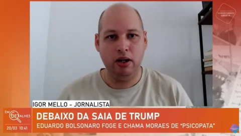Igor Mello: Eduardo Bolsonaro detalha estratégia que vai adotar para buscar sanções Moraes