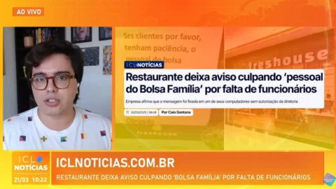 Enquanto luta contra 6×1 ganha força, restaurante “culpa” programas sociais por falta de funcionário