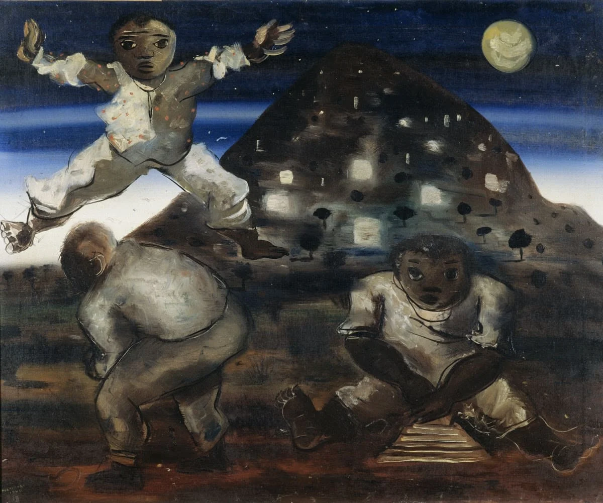 Crianças brincando Candido Portinari Crianças brincando, Sem data - Candido Portinari