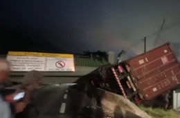 Acidente deixa rodovia Anchieta (SP) interditada por mais de 15 horas