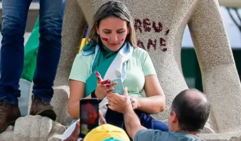 Em carta a Moraes, cabeleireira que pichou estátua fala em ‘ato desprezível’ e pede desculpas