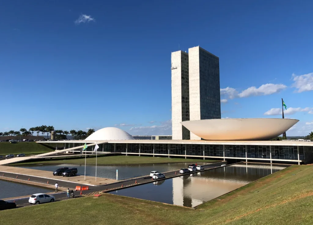 Congresso Nacional em Brasília, DF, Brasil