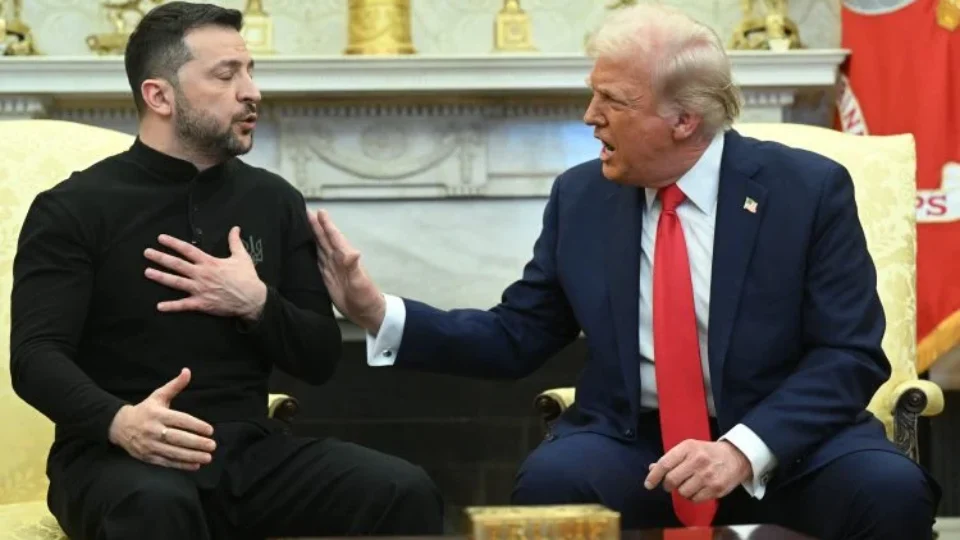 Trump suspende ajuda militar à Ucrânia após discussão no Salão Oval com Zelensky