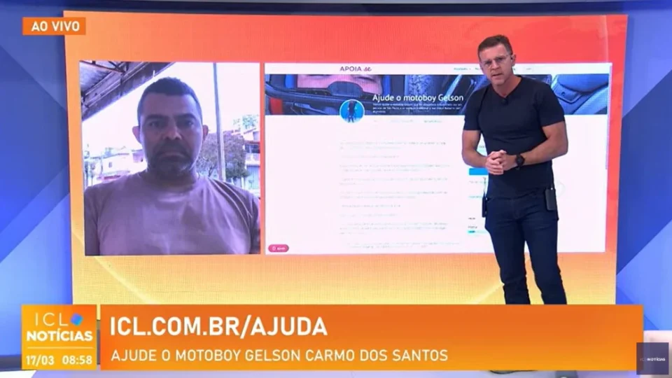 Vaquinha da comunidade ICL ajuda motoqueiro socorrido por Edu Moreira após acidente