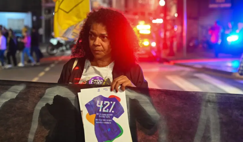 Ativistas criticaram modelo de segurança pública nacional baseado no confronto e no genocídio da população negra, em vigor mesmo em estados como o da Bahia, governado pelo PT | Foto: Daniel Arroyo/Ponte Jornalismo