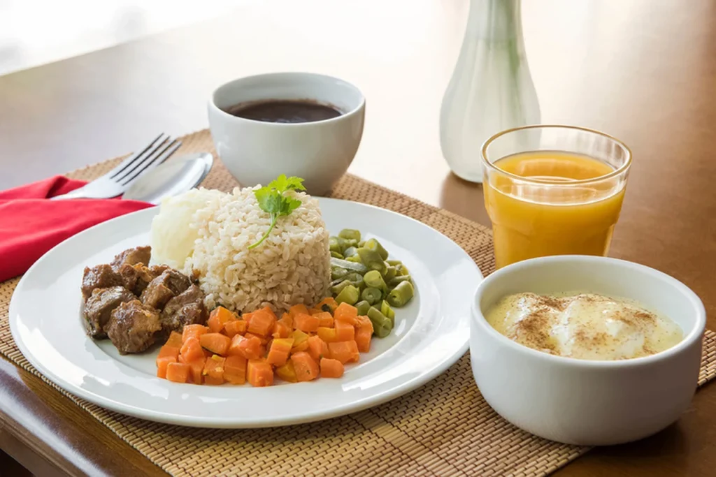 mudanças na alimentação