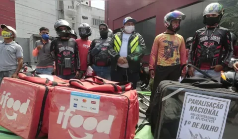 Entregadores de aplicativo anunciam greve em todo país nos dias 31 de março e 1º de abril