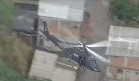 Piloto de helicóptero da Polícia Civil é baleado na cabeça em operação na Vila Aliança