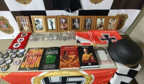 Jovem é preso com material nazista e conteúdo sexual infantil em SP